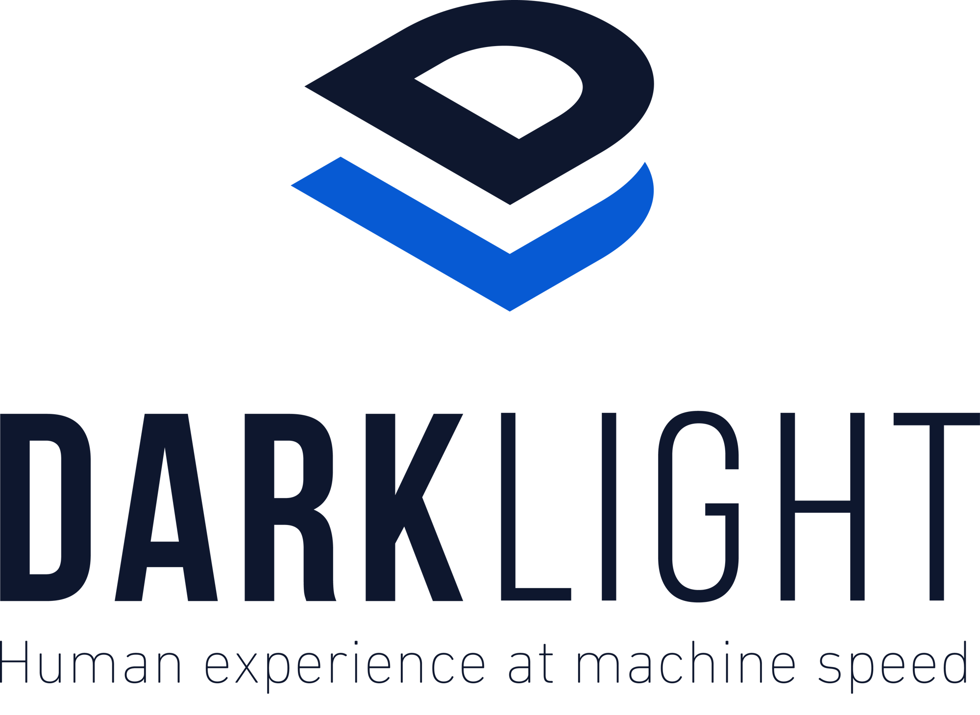 DarkLight Logo Vertical Dark Two Colors Tagline RGB